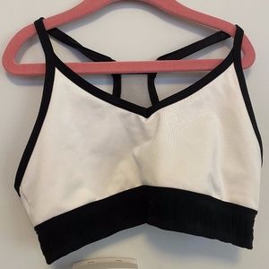 Victoria secret pink sports bra white
